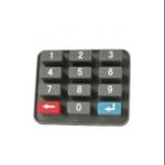 Silkscreen Printing Silicone Rubber Remote Control Buttons