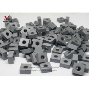 China Various Grade Tungsten Carbide Inserts Stainless Steel / Aluminum Processing wholesale