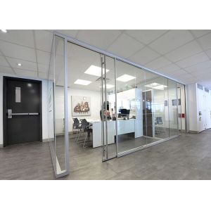 Glawall Partition Wall Concise Design Demountable High Security Single Glass