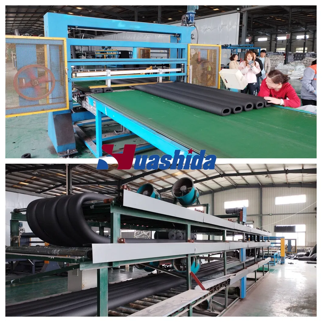 Custom Rubber and Plastic Insulation Pipe Extrusion Molds and Production Line Equipment