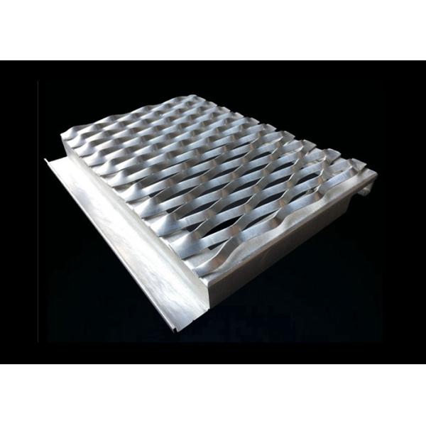 Expanded Type Decoration Aluminum Mesh Panel For Facade Cladding System 600X1000