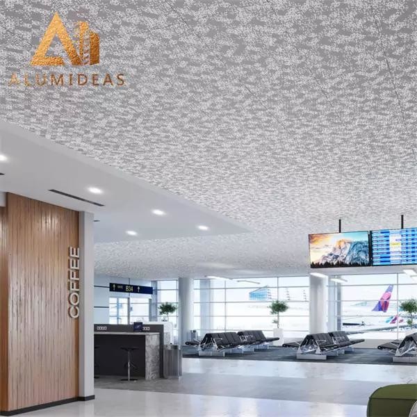 Custom Decoration Aluminium Perforated Metal Ceiling Tiles