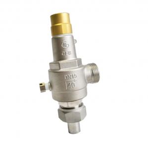 China OEM Cryogenic Safety Valve Stainlerss Steel 304 316 For Water Heater Gas on sale