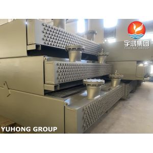 China Horizontal Air Cooler Heat Exchanger Convective Forced Draft In Reactor Of Oil Refinery on sale