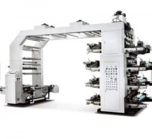 China High Precision Flexo Printing Machine for Paper Bag Printing#8 Colors Paper Flexo Printing Machine 4 Color 10-120m/Min wholesale