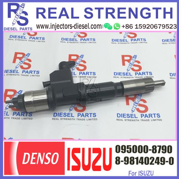 Genuine Common rail Diesel Fuel Injector 095000-8790 8-98140249-0 For IS-UZU 6UZ1 Engine