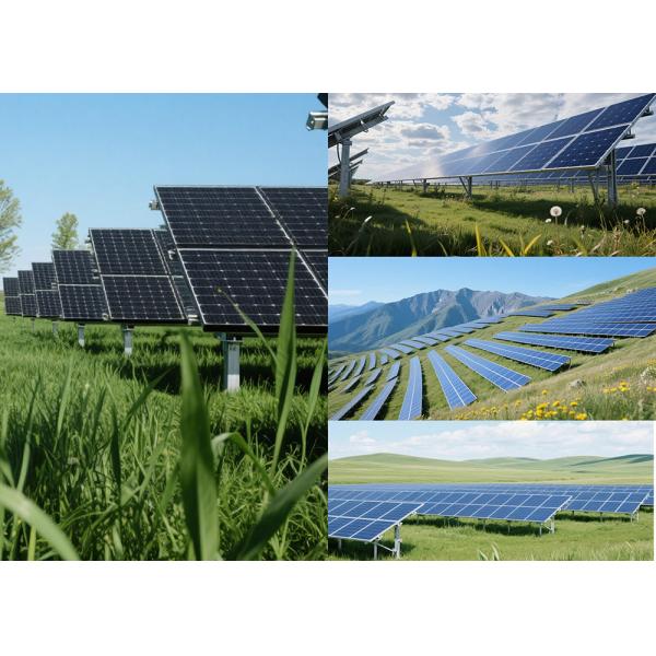 Rust-Resistant Ground Solar Mounting Brackets For Long-Lasting Performance And Durability On Concrete And Earth Ground