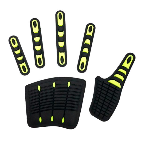 13 Gauge Class C Nitrile Matte Finished Labor Protection Gloves With Anti Collision Strips