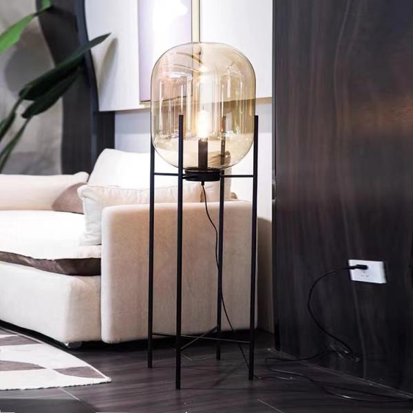 Elegant Home Decor Black Industrial Floor Lamp For Living Room Floor Standing Lamp