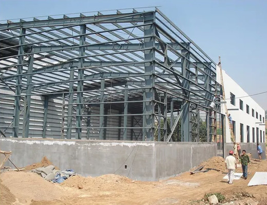 Prefabricated Galvanized Light Construction Steel Structure with Convenient