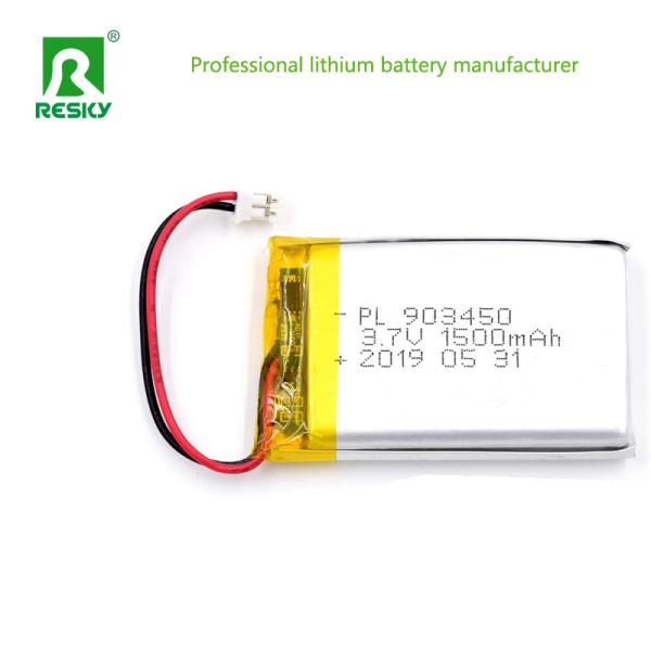 Rechargeable Lithium Polymer Battery Pack 103450 2p 4000mAh 3.7V For PDA