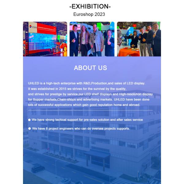 UHLED Shelf Led Display Installation LED Shelf Display for Supermarkets Retail Store Price Label Tag Led Shelf Screen