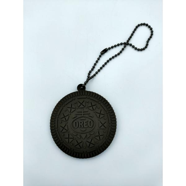 Soft Custom Pvc Keychain Keyrings Innovative Reusable OREO Design