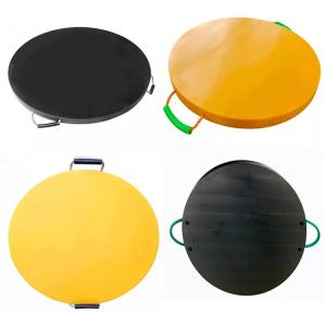 China Temporary HDPE Crane Foot Support Plate Jack Outrigger Pad For Construction wholesale