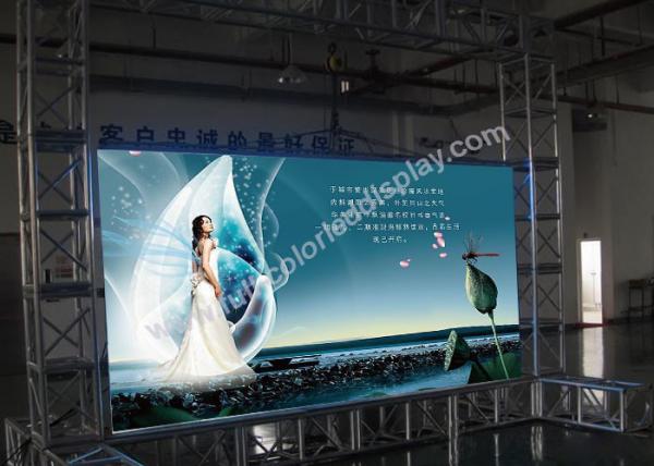 Quality Advertising P7.62 Full color LED display / indoor led screen with VMS Video Processor for sale