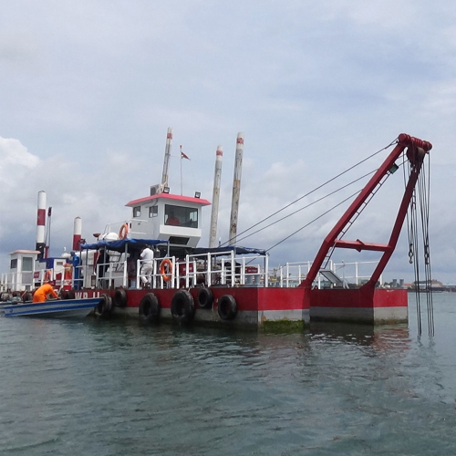 Cutter Blades Suction Dredger With Diesel Engine Or Electric Motor Pump Power