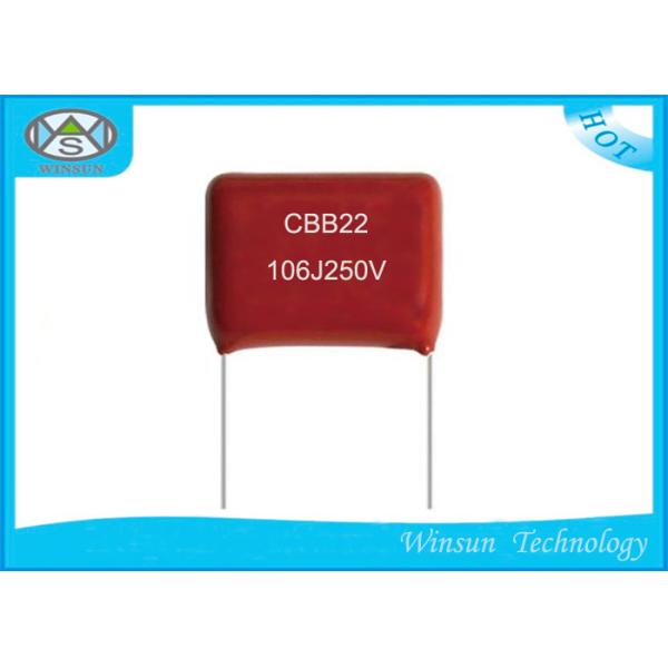 High Precision Metallized Polyester Film Capacitor CBB22 10μF / 106J 250V Capacitor