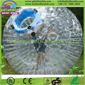 China 3m Human Body Zorb Ball for Sale, TPU Inflatable Zorbing Ball for Zorb Ramp Race Track on sale