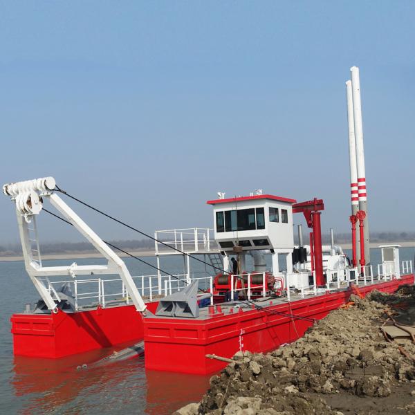 JMD500 Diesel engine river suction dredger working site