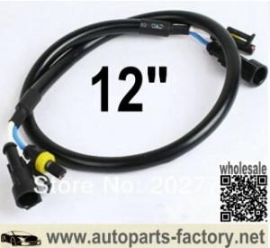 China longyue HID Xenon Ballast AMP Extension high voltage wire cable wiring Harness 12 wholesale