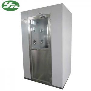 China Powder Coating Cleanroom Air Shower Unit For Double Persons Double Blows wholesale