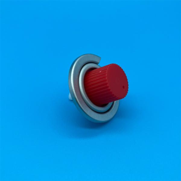 Compact Cassette Gas Valve for Portable Grills and Butane Torches | High-Performance Valve