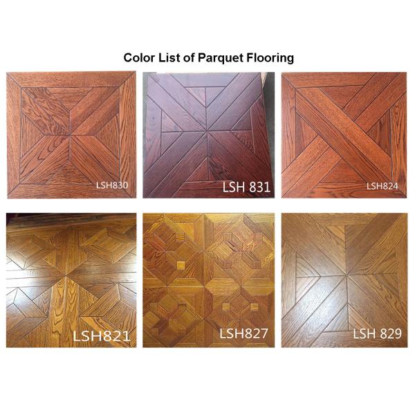 Enviromental Versailles Panels Flooring Wood Parquet Floor Embossed Elm
