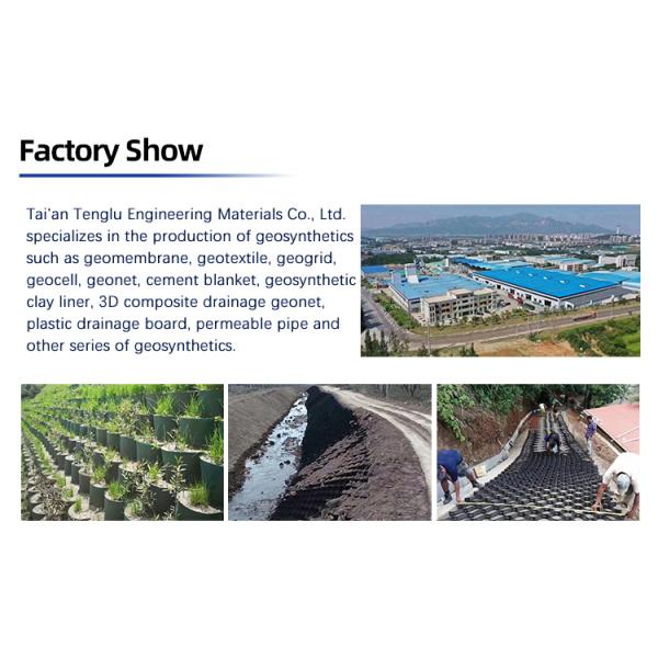 HDPE Geocell Ground Enhancement Cellular System for Gravel Grid Driveway Stabilization