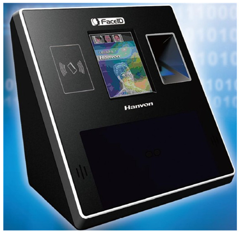 Facial Biometric Time Attendance Machine Face Recognition Device Clock Recorder