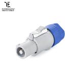 3 Pin Locking Type PBT Plug Cable Powercon Circular Connector for LED Screen
