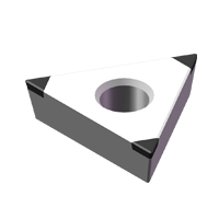 Wiper PCBN Turning Inserts / Heat Resistant Alloys Carbide Turning Tools