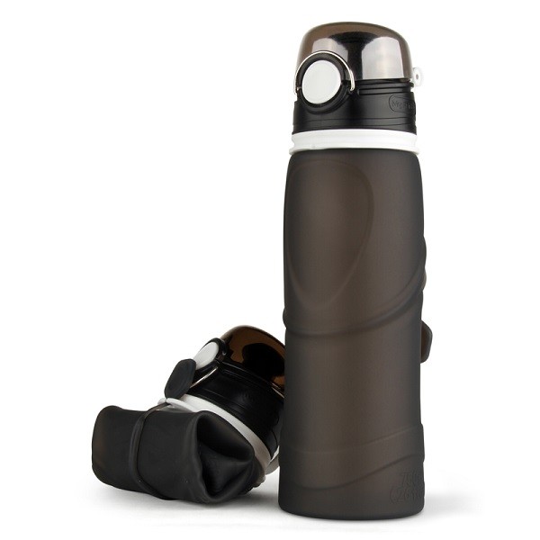 Portable High Quality BPA Free Silicone Collapsible Foldable Water Bottle