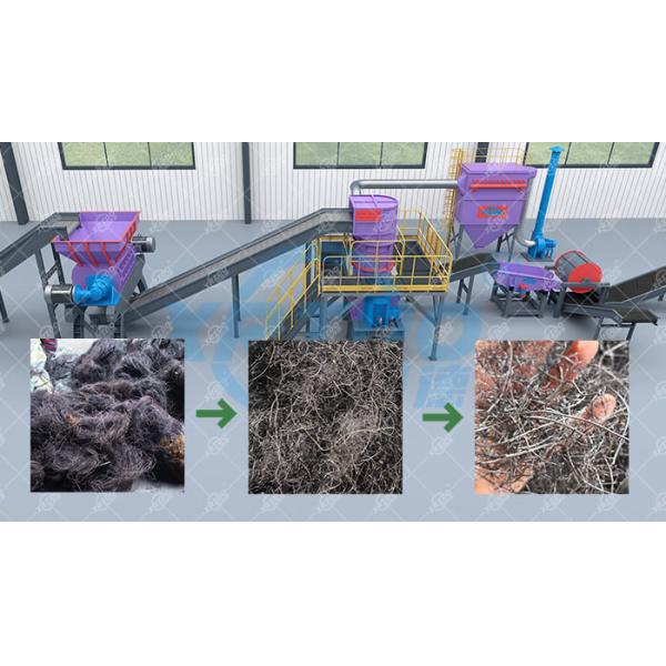 Industrial Metal Shredder Machine for Stainless Steel Aluminum Recycling
