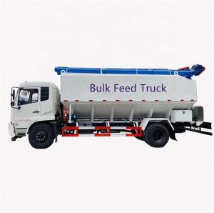 China 10 Ton Bulk Feed Truck Delivery Truck 90km/H 4x2 Diesel Fuel Type on sale