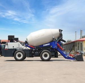 China 4×2 Concrete Mixer Machine Truck Ready Mix Concrete Truck For Construction Sites wholesale