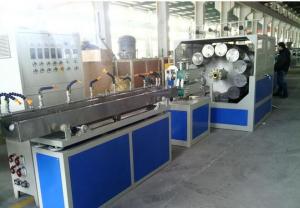China Abrasion Resistant Dia 14mm PVC Pipe Extrusion Line on sale