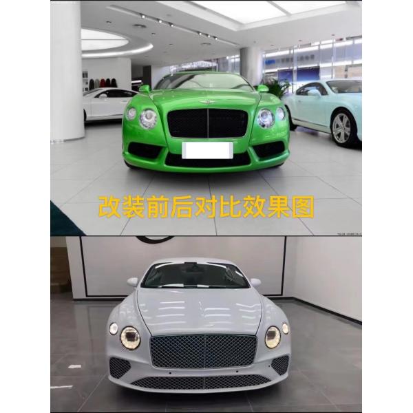 For Bentley Continental GT Body Kit Continental GT Upgraded 2022 Style Front and Rear Bumper Headlights Taillight Body Kit