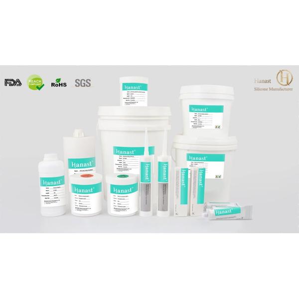 Thermally conductive flame retardant silicone, electronic component silicone, potting glue,