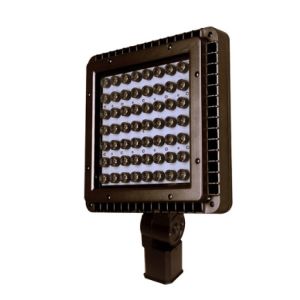 China 3000K Square Commercial LED Flood Lights 80Lm/W Cree Chip wholesale