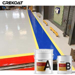 China Chemical Resistance Non Slip Epoxy Floor Coating Withstands Heavy Foot Traffic 1.3g/cm3 wholesale