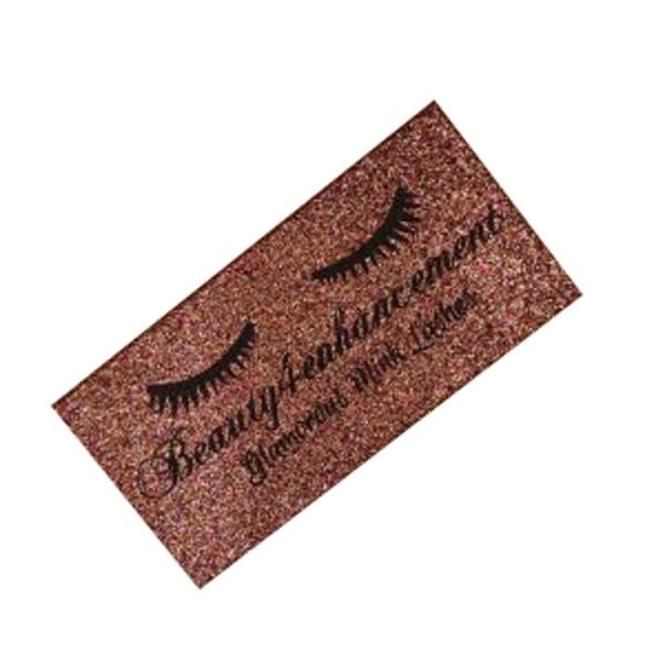 custom faux eyelash gift box Luxury 3D glitter lash box mink blink lash box