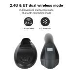 Wireless Bluetooth 1D 2D Barcode Scanner CMOS Imager With Charging Base / Stand