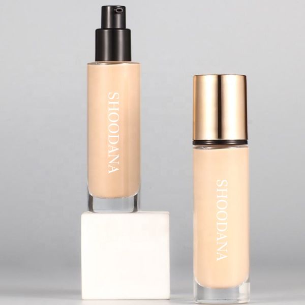 Wholesale Custom OEM SPF 15 Liquid Matte Face Foundation Waterproof Lasting Whitening High Coverage for Sensitive Skin Cream