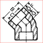 Stainless Steel Forged  Fitting, ASME B16.11,. MSS SP-79, and MSS SP-83. Superior Corrosion Resistance