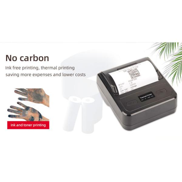 English Printing Content 80mm Mini USB Thermal Printer with Wireless