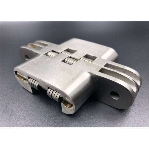 Channel Gate SUS 304 Invisible Spring Hinges With 90° Location Spring Inside