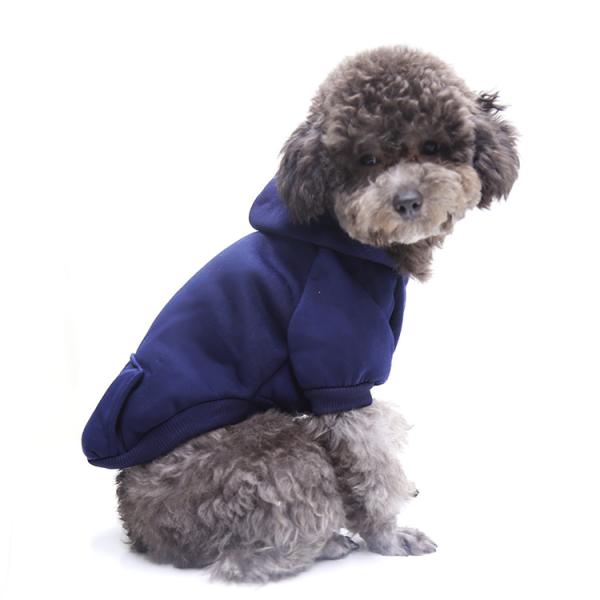 0.1kg Pets Wearing Clothes Blank Woven Logo Puppy Pet Fleece Plain