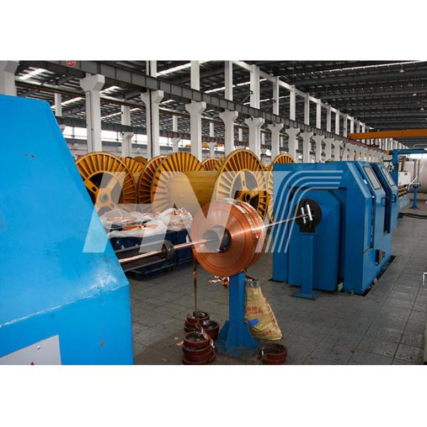 semi longitudinal Armoring Machine helical taping Armoring Machine