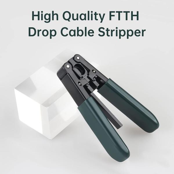 FTTH Fiber Optic Flat Drop Cable Stripping Tool Machine Consumables & Tools