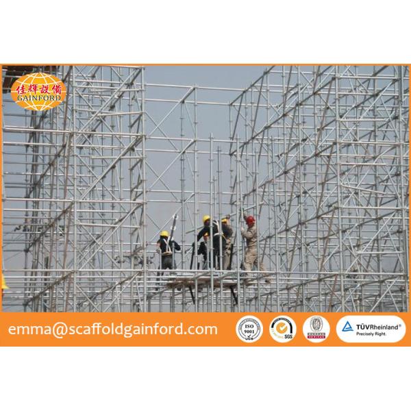 0.5M height Q235 galvanized ring lock handrail for star case and ladders for South east market projects